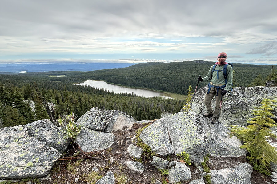 Best spot to view the lakes.
