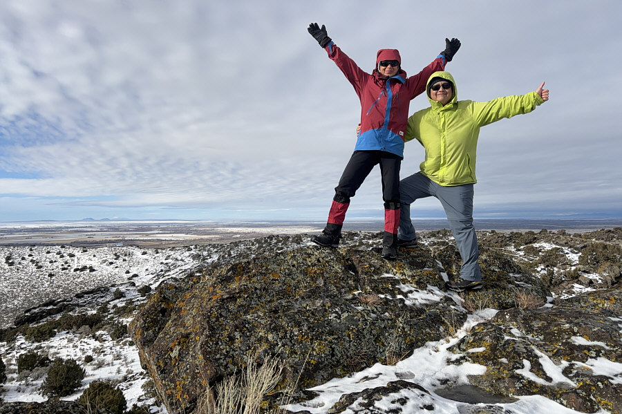 Thank goodness you don't have to guess where the high point is on this one!