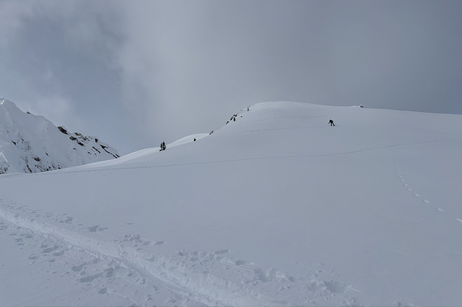 Good place to practice your kick-turns!