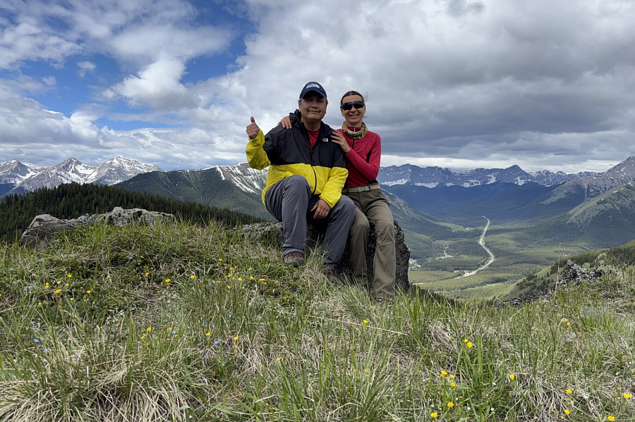 Thank you, Bob Spirko, for the idea of climbing this gem of a hill!