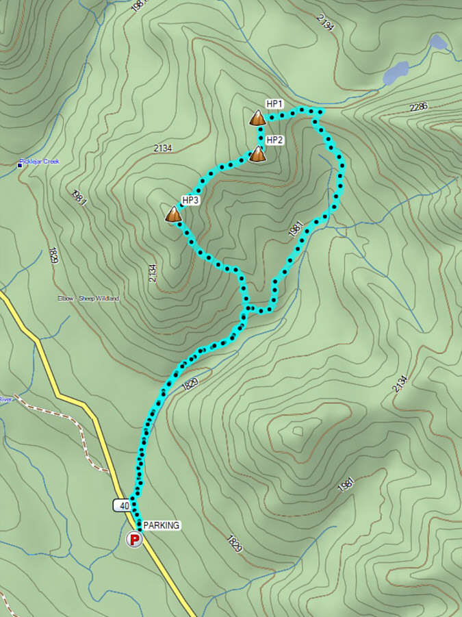 The first hill is worthwhile; the second one...not so much!